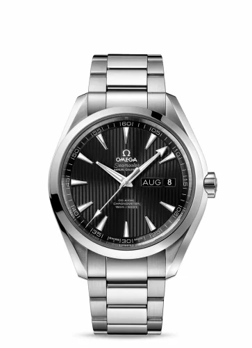 Omega Seamaster Aqua Terra 150M Co-Axial 43 Annual Calendar Stainless Steel / Black / Bracelet 231.10.43.22.01.002 (23110432201002)